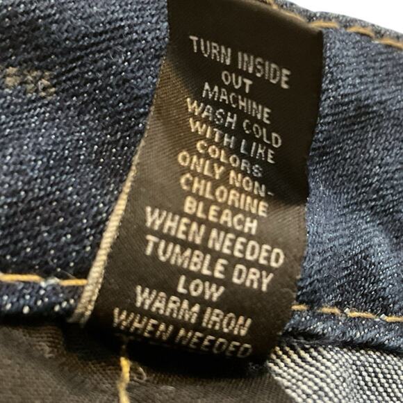 INC DENIM Women's Bootcut Jeans Blue 5-Pocket Design Comfort Size 6P Embellished - Picture 12 of 12